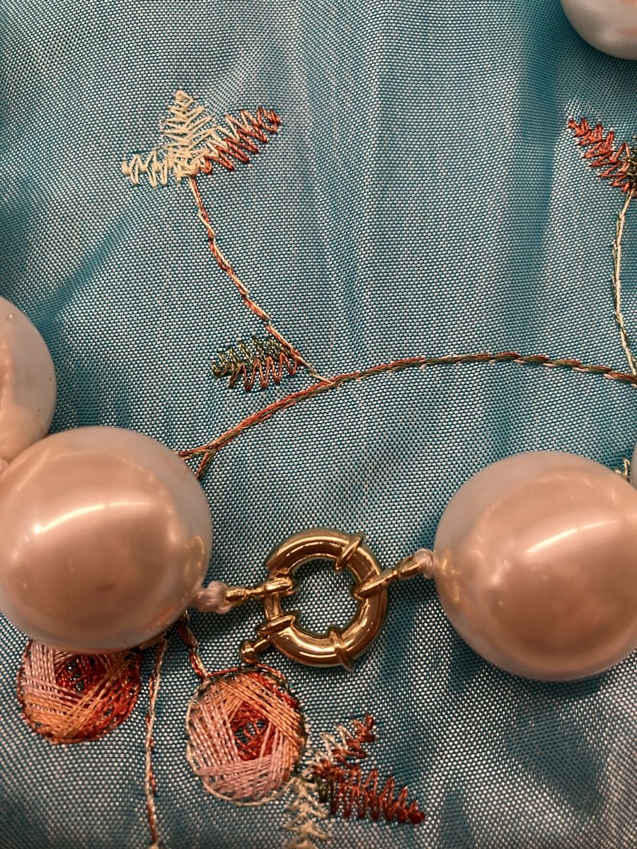 Ketten: Collana di perle grandi bigiotteria – Neu und originalverpackt aus Genestrerio von sil_gvq6 1