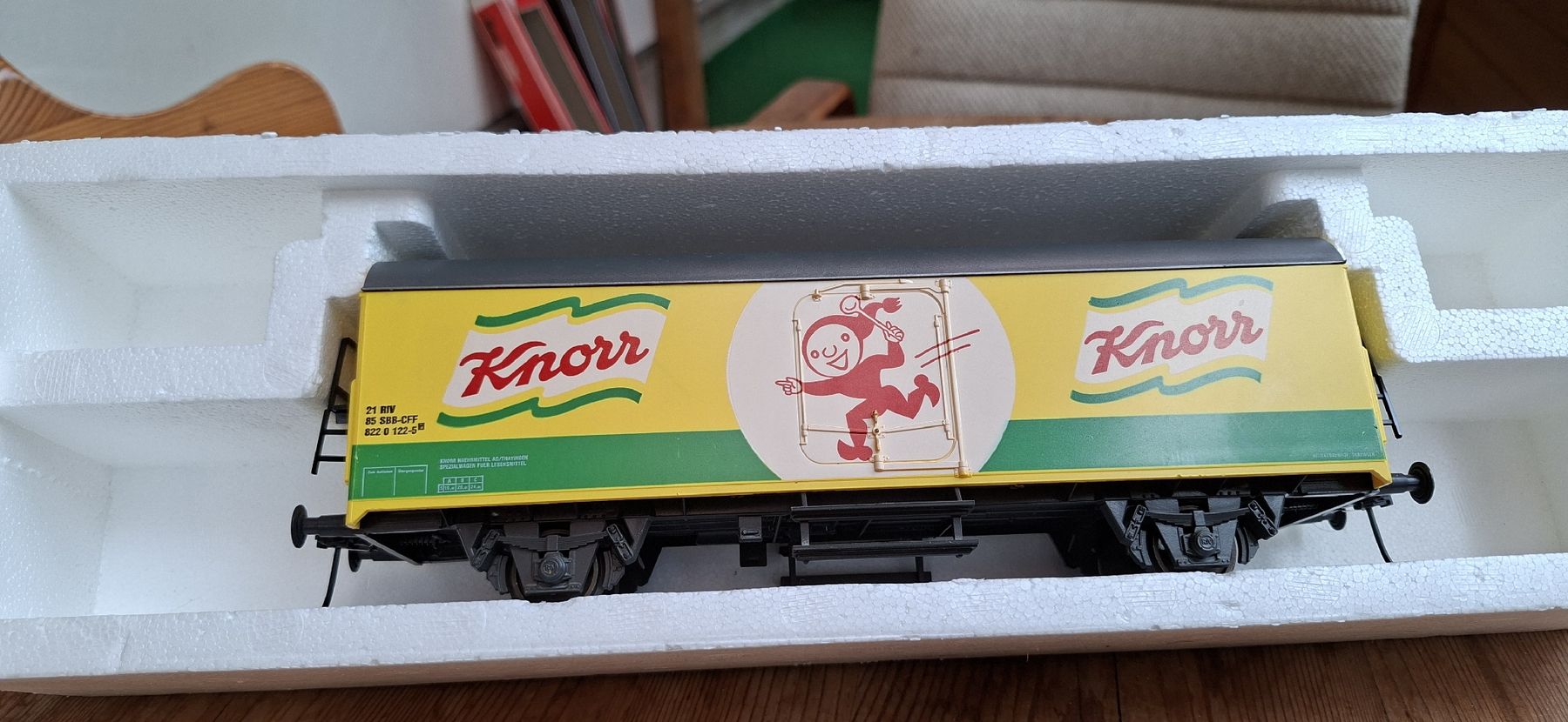 Lima Modellini di ferrovie: Lima Spur 0 Güterwagen DC – Nuovo e nell'imballaggio originale da Münsingen venduto da wd65 5