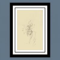 Alberto Giacometti – "Annette", 1963 Original-Lithografie