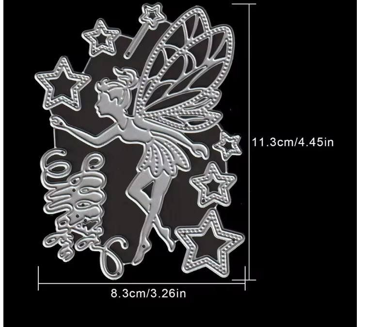 Sciablone: Neues Set Stanzschablonen Fee / make a wish – Nuovo e nell'imballaggio originale da Effretikon venduto da wenuss 4