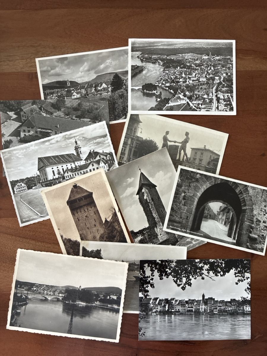 Cartoline postali: 50 Ansichtskarten diverse Kanton Aargau 2 – Usato da Oftringen venduto da Cla.vD.74 4