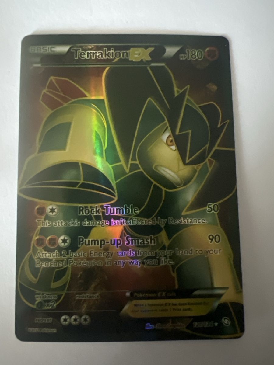 Pokémon Sammelbilder & Trading cards: Terrakion EX Pokémon  – Gebraucht aus Frauenfeld von mwguv