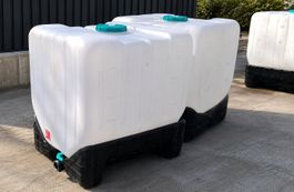 8 IBC Blase Wassertank 1000l Wasserbehälter Regenwassertank