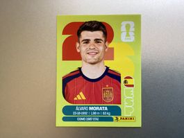 Sammelbild Panini WM 2026 Alvaro Morata ESP 19 neu