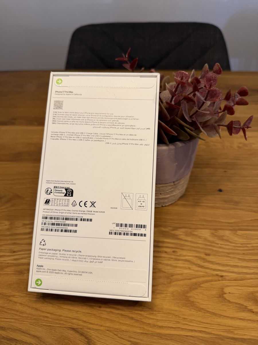 Apple Telefoni cellulari / Smartphones: iPhone 17 Pro Max 256GB – Nuovo e nell'imballaggio originale da Gerlafingen venduto da FRMLX_93 1