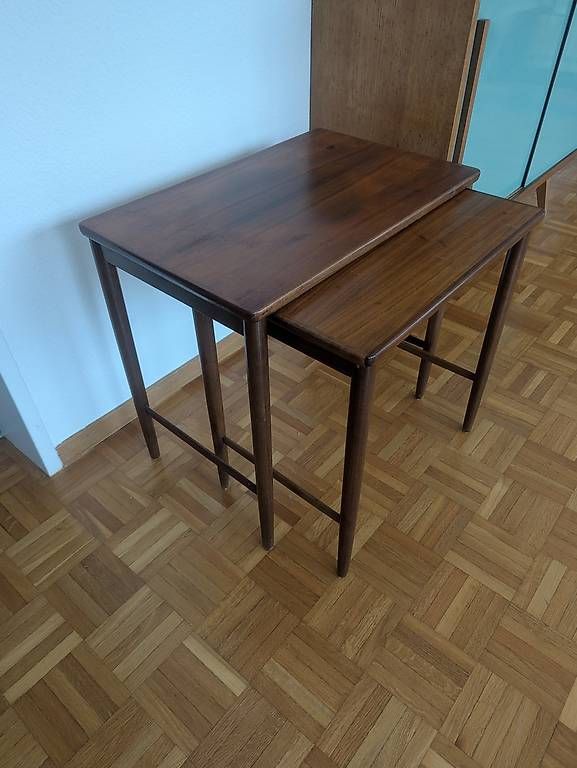 Tavoli: Mid Century Nesting Tables Beistelltische – Usato da Basel venduto da jacques8892