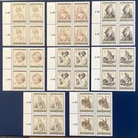 1969 Österreich 200 Jahre Albertina Viererblöcke Satz**