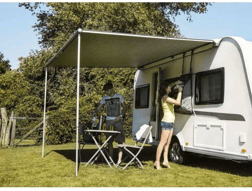 Thule Markisen: Thule Omnistor 1200, Mystic Grey, 400 cm – Gebraucht aus Wetzikon ZH von Stierli8610 1