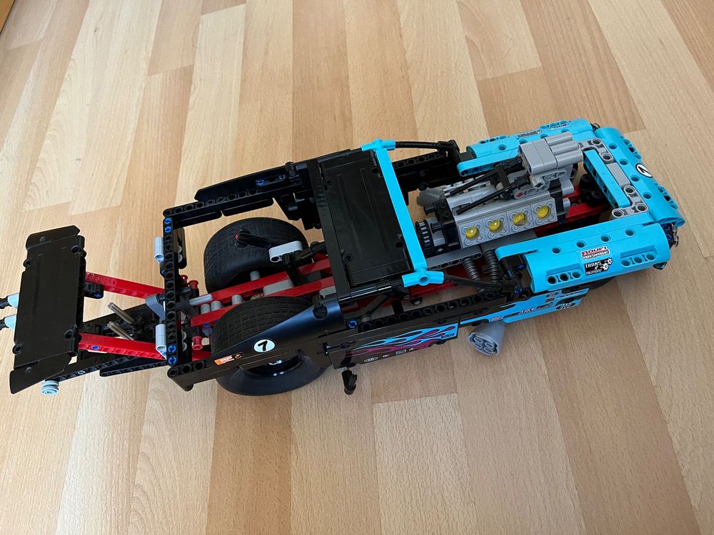 Lego Technik grosser Drag Racer 42050 | Kaufen auf Ricardo