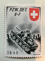 Soldatenmarke Panzerwagen-Detachement Pzw Det 6+7 ungestempe