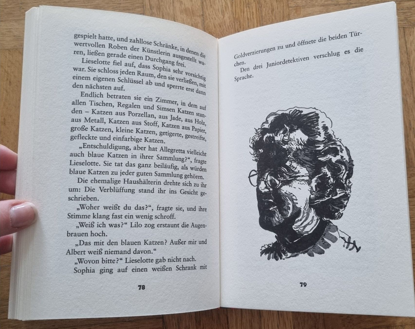 Libri: Die Knickerbocker Bande. 13 blaue Katzen. – Usato da Urtenen-Schönbühl venduto da Kahru 4