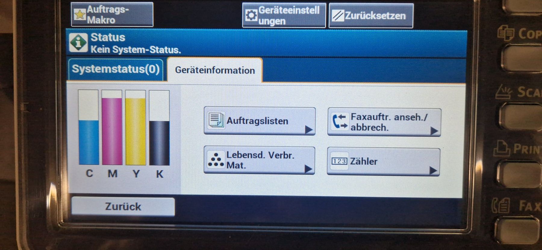Oki Imprimantes: Multifunktionsprinter OKI MC873dnv MFP – D'occasion à Cham par Dave63 2