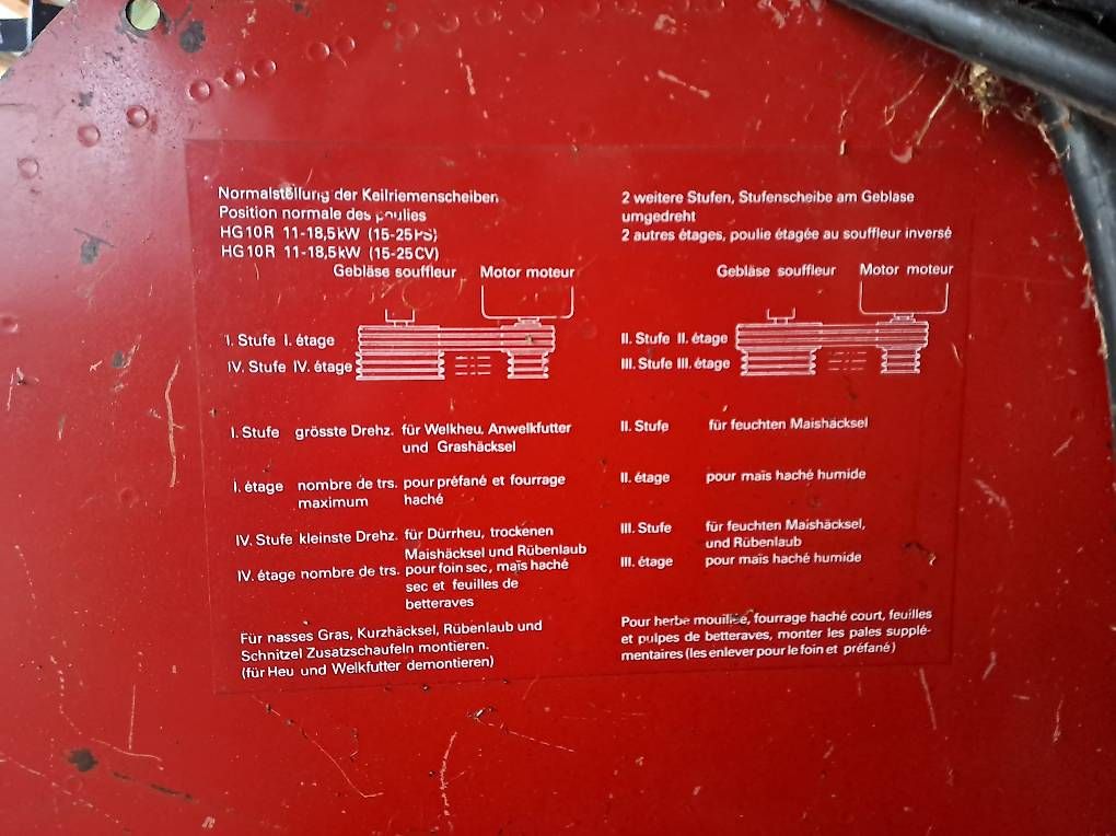 Tutte le macchine: Heugebläse Aebi HG10 – Usato da Oberdiessbach venduto da phi_7m8t 1