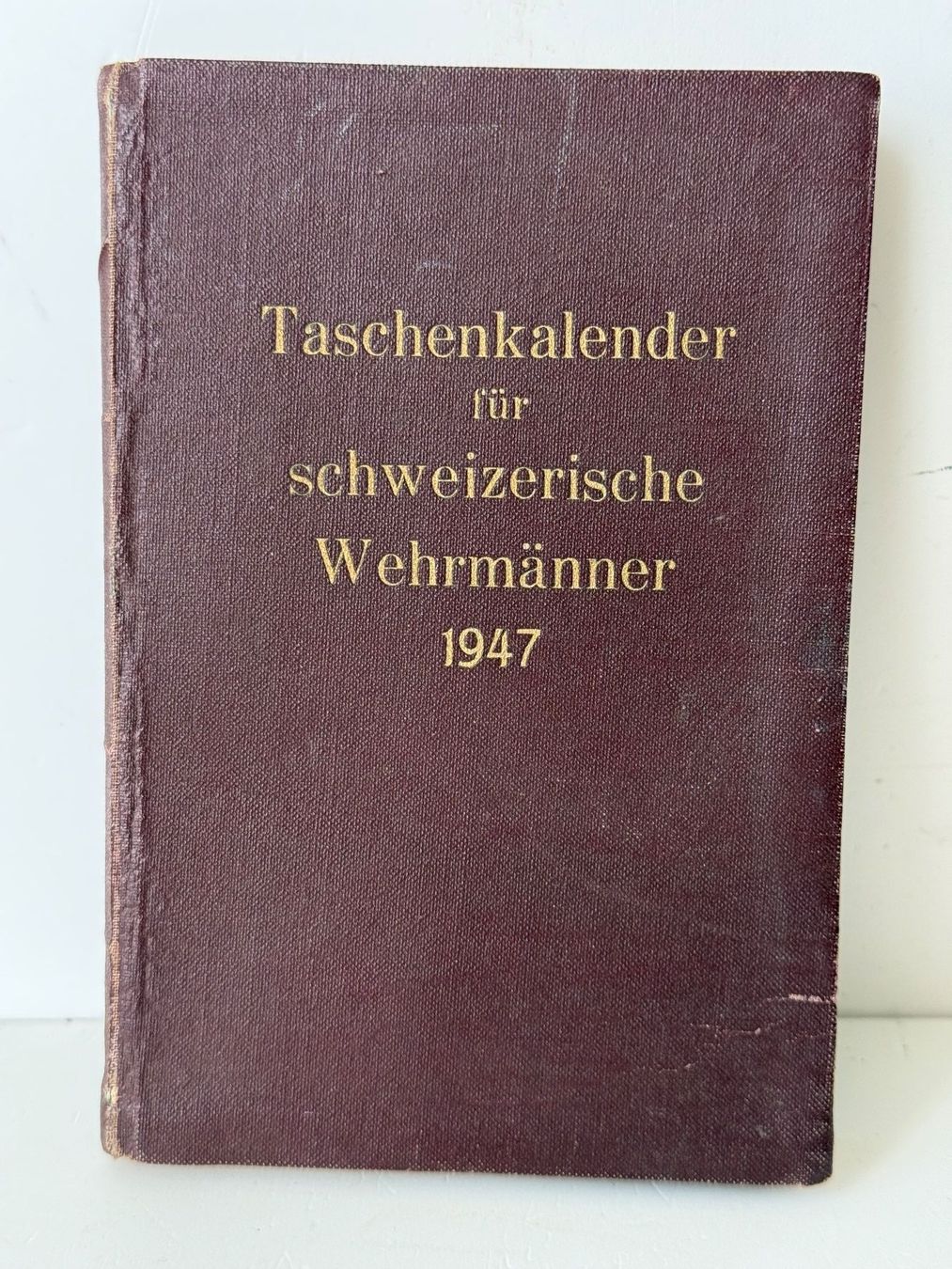 Livres: Schweizer Armeetaschenkalender 1947 – D'occasion à Zwingen par moje1