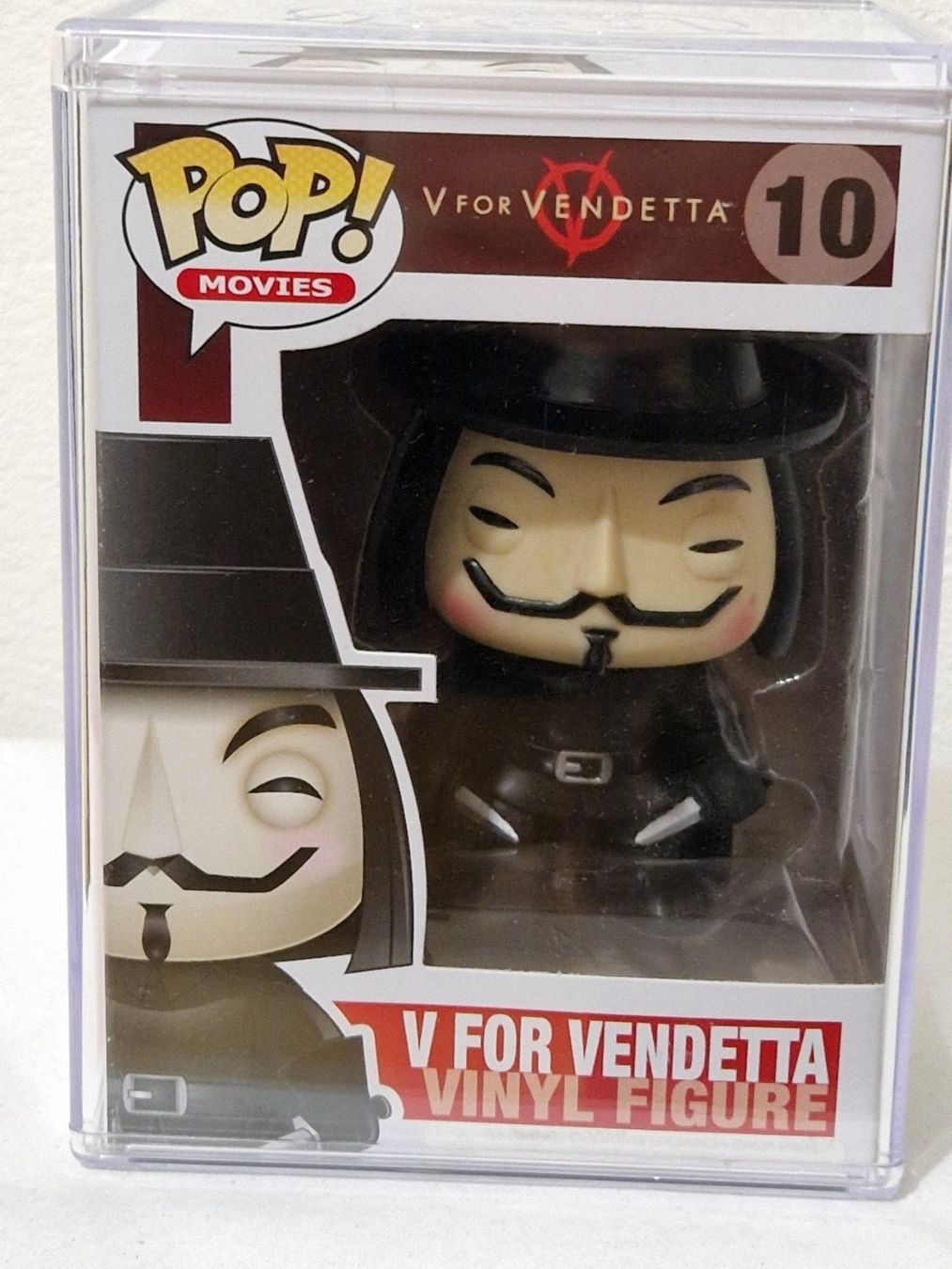 Funko Figuren: Funko Pop V for Vendetta #10 + Acryl-Schutzhülle – Neu (gemäss Beschreibung) aus Igis von Vulleta.38