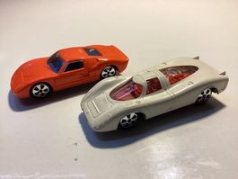 2 Faller Hit Cars "PORSCHE 917/FORD GT 40“ unbespielt NEU!!