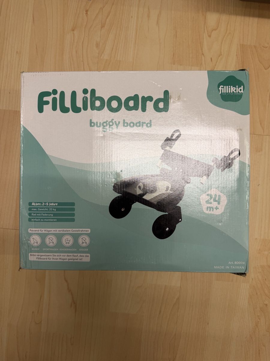 Fillikid Accessori per carrozzine: Filliboard - neu, original verpackt – Nuovo e nell'imballaggio originale da Männedorf venduto da ulipka