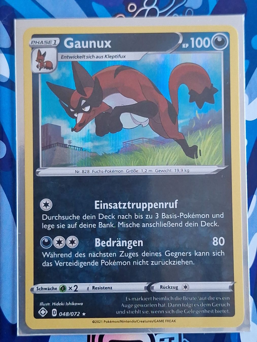 Pokémon Carte collezionabili: Gaunux - Holo #Ord17 – Usato da Altstätten SG venduto da GGsGameshop