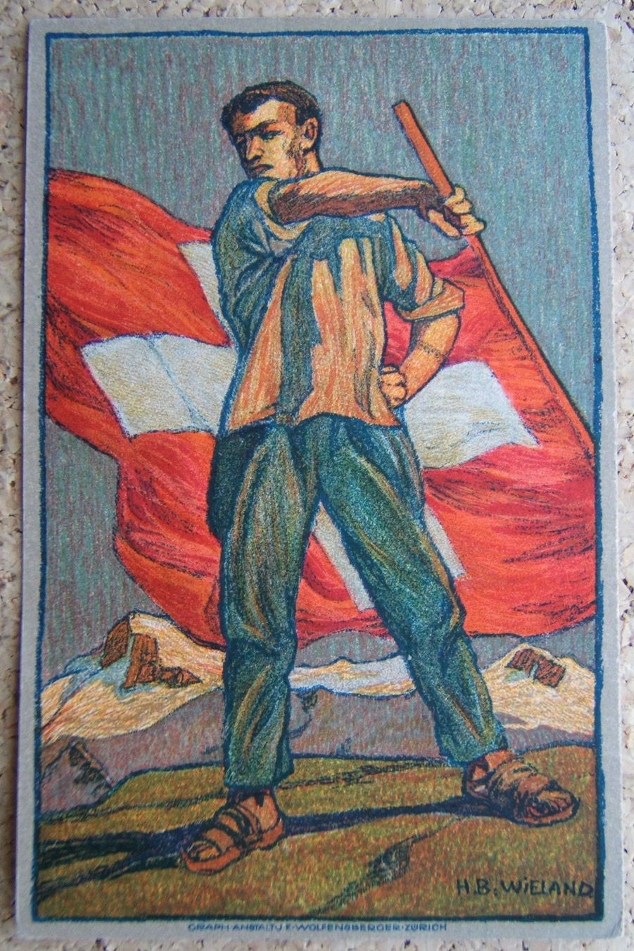 Tous les timbres: BUNDESFEIERKARTE 1912 – Neuf (Voir description) à Brunnen par Nonne04