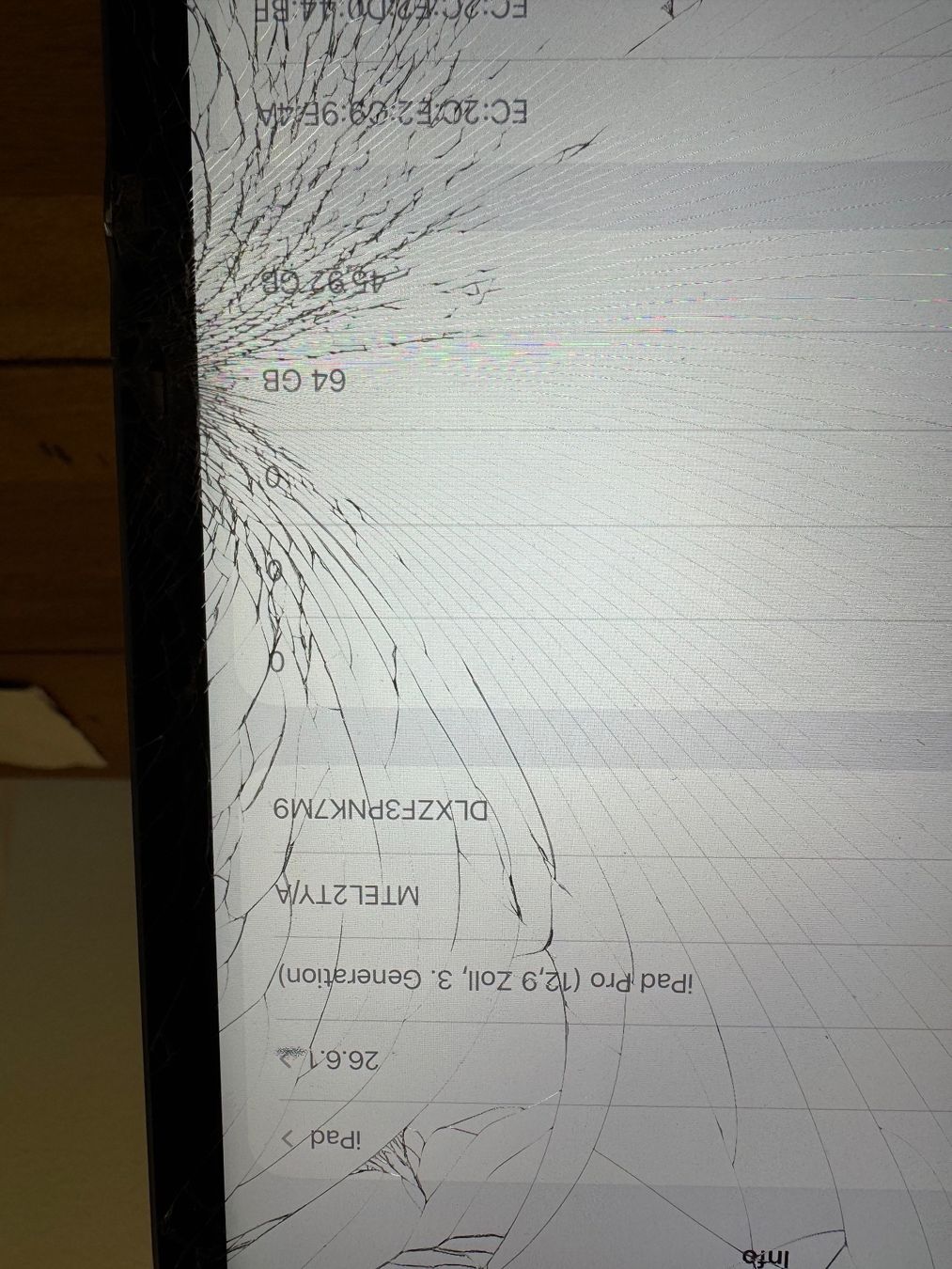 Apple Tablettes PC: iPad Pro (12,9 Zoll, 3Generation) – Défectueux à Adliswil par Busys 2