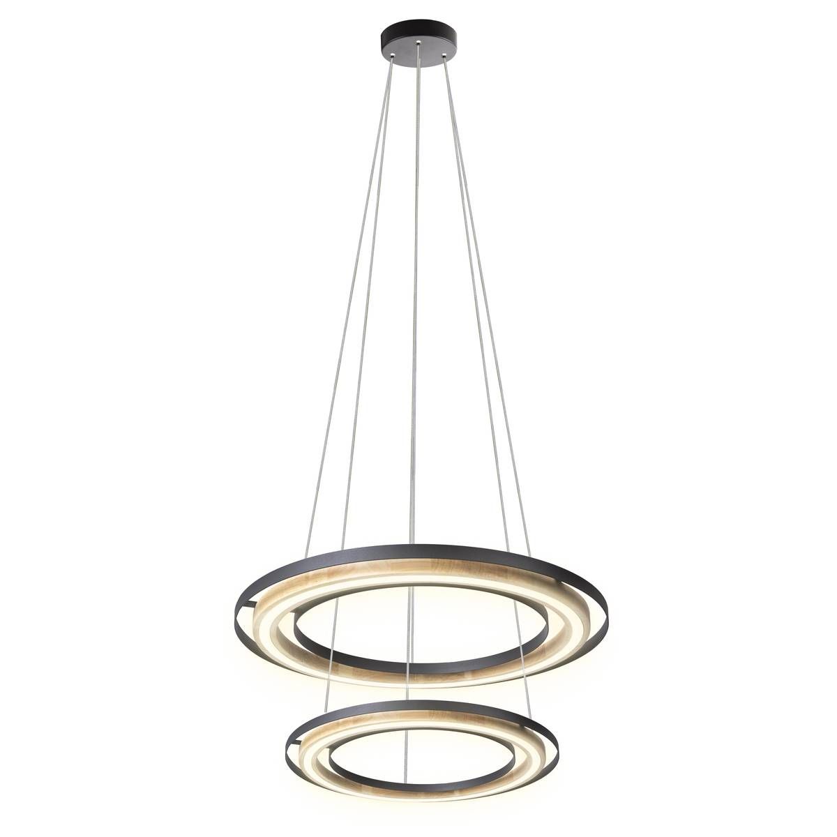 Kronleuchter & Deckenlampen: LED Pendelleuchte, Bambus, 57 cm Ø – Neu (gemäss Beschreibung) aus Kreuzlingen von Smart-Light