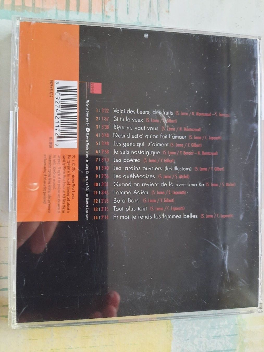 CD: CD Serge Lama - Feuille à Feuille  – Usato da Pully venduto da bro_n52j 1