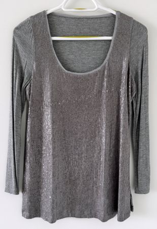 2 Pailletten Shirts