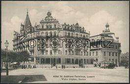 LUS Luzern - Post - Tram TrL - Auto