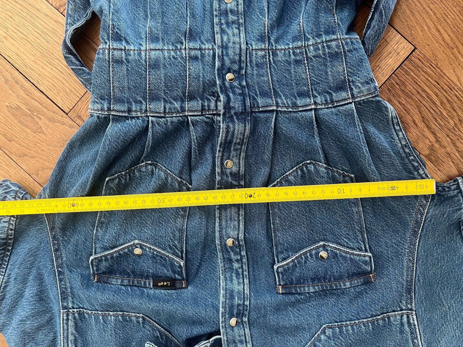 Lee Vestiti: Lee, Langes Jeanskleid, gr. S – Usato da Zürich venduto da fio_bvy9 6