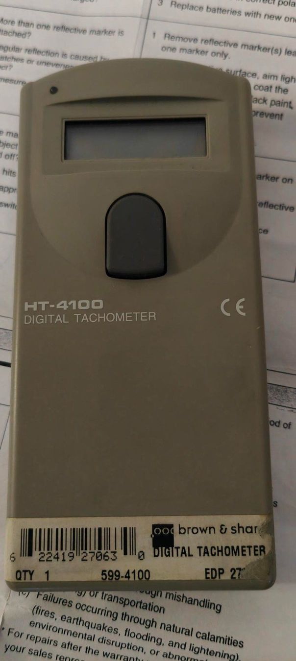 Misurare: Digitaler Tachometer von Brown & Sharpe – Usato da St. Gallen venduto da Thomstar 2
