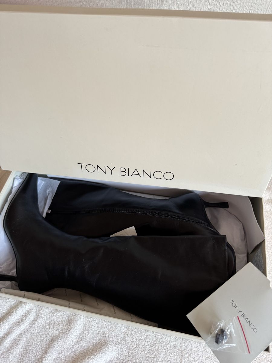 Scarpe da donna: Tony Bianco vintage black leather boots – Nuovo e nell'imballaggio originale da Aigle venduto da 029_mbn 2