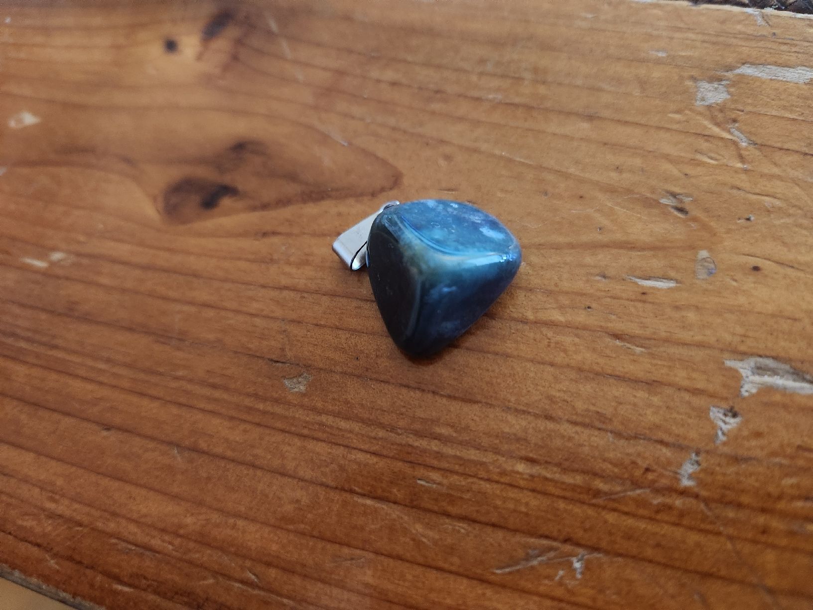Ciondoli: Pendentif en agathe bleue – Nuovo (secondo la descrizione) da Territet venduto da Cenh 2