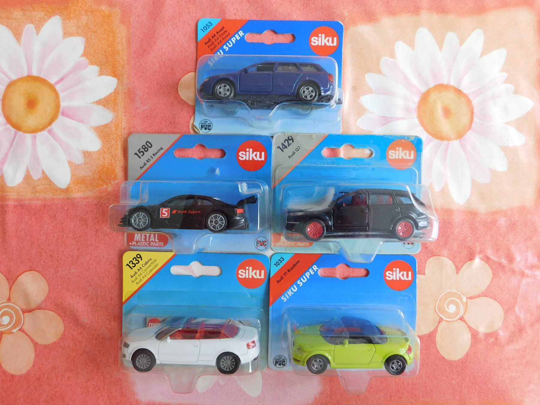 Siku Modellini d'auto: Siku Set mit 5  Audi – Nuovo (secondo la descrizione) da Strengelbach venduto da Wedi73