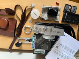 Fujifilm X100VI Silver – Nombreux accessoires –