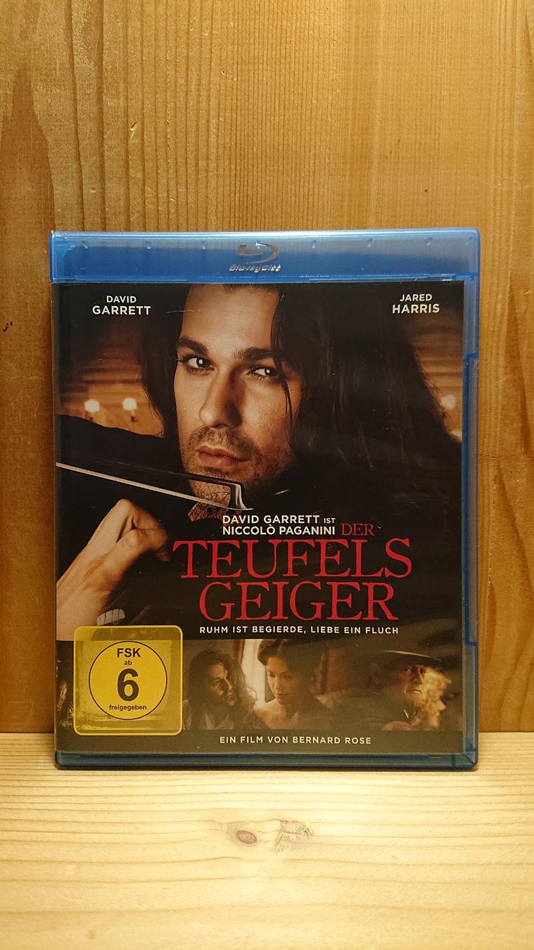 Tutti i DVDs: DER TEUFELS GEIGER Blu-Ray mit David Garrett – Usato da Wilderswil venduto da Exebub