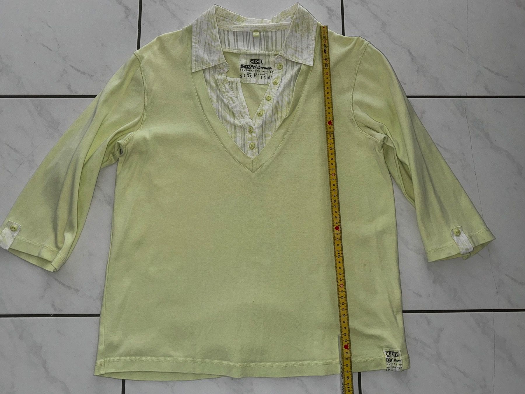 Cecil Maglioni & Felpe: CECIL Sweatshirt Shirt Pulli Bluse Pullover XXL 42 44 grün – Nuovo (secondo la descrizione) da Suhr venduto da 1stclass 3
