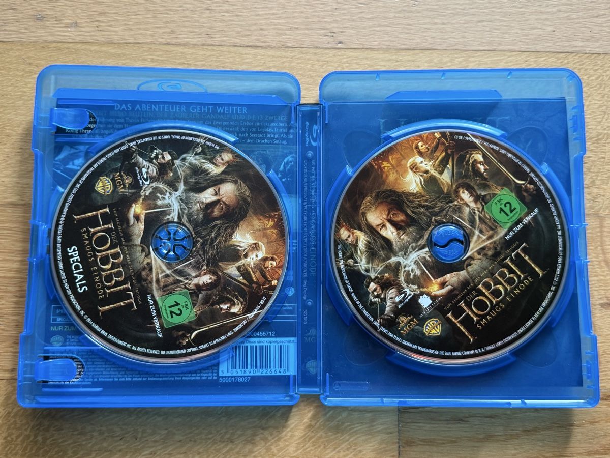 Tous les DVDs: Der Hobbit Smaugs Einöde - Blu-ray – D'occasion à Kölliken par nerdorado 2