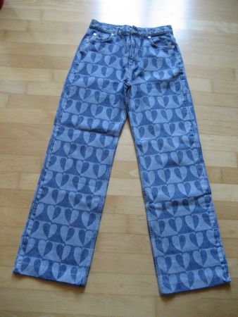 Superschöne "Herzen"-Jeans