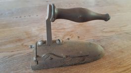 Antikes Bügeleisen,Handarbeit,um 1900,Top Dekoration!