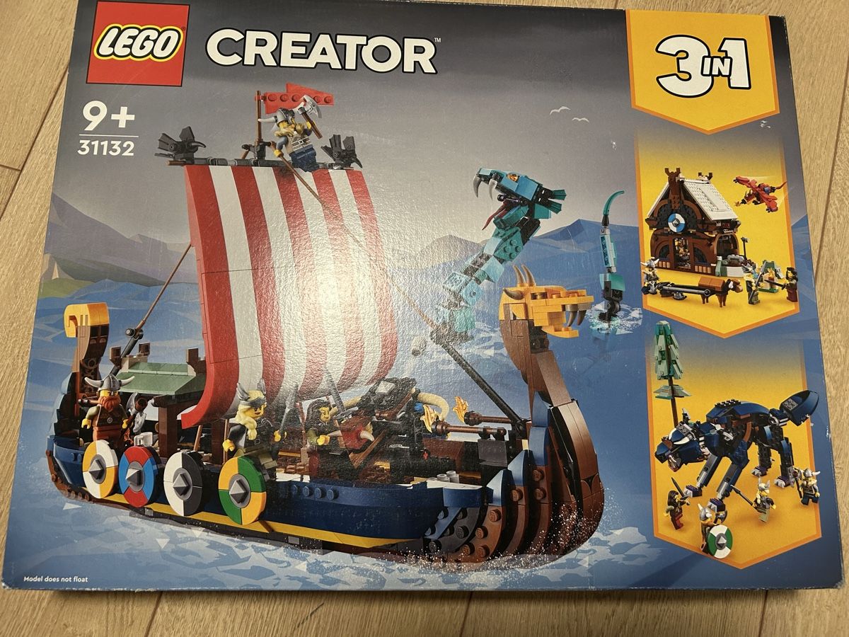 Lego Baukästen: LEGO Creator Wikinger Schiff 31132 3-in-1 – Neu und originalverpackt aus Wegenstetten von Pumukel85 1