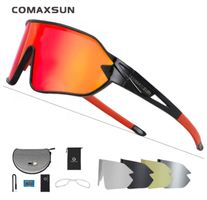 Sportbrille Set – 5 Wechselgläser Sonnebrille Comaxsun