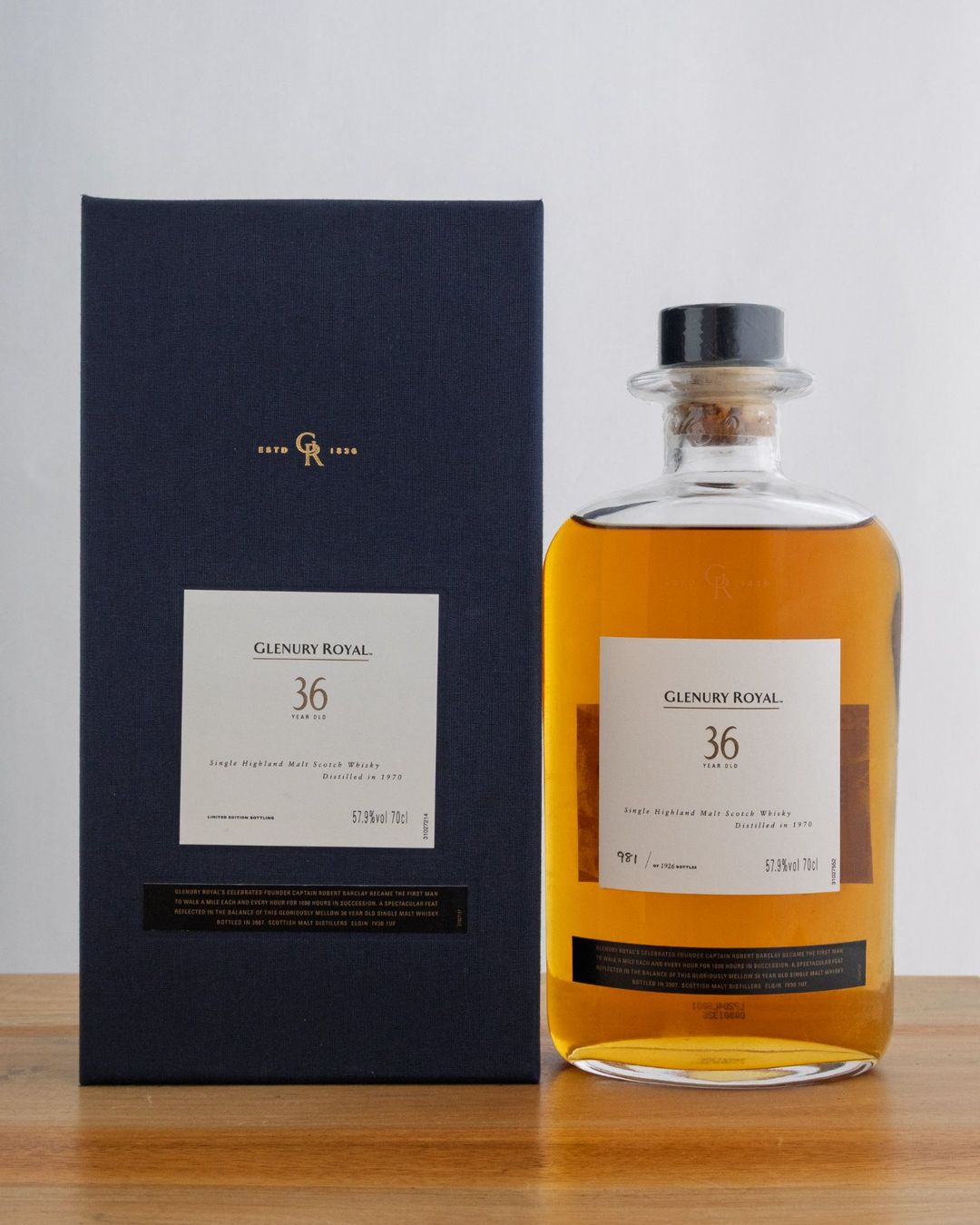 Bevande alcoliche: Glenury Royal - 36Y - 1970 – Nuovo e nell'imballaggio originale da Zofingen venduto da maltpoint
