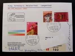 Schlumpf   Bundesrat  Autogramme  1983  Schläpfer  Schwingen