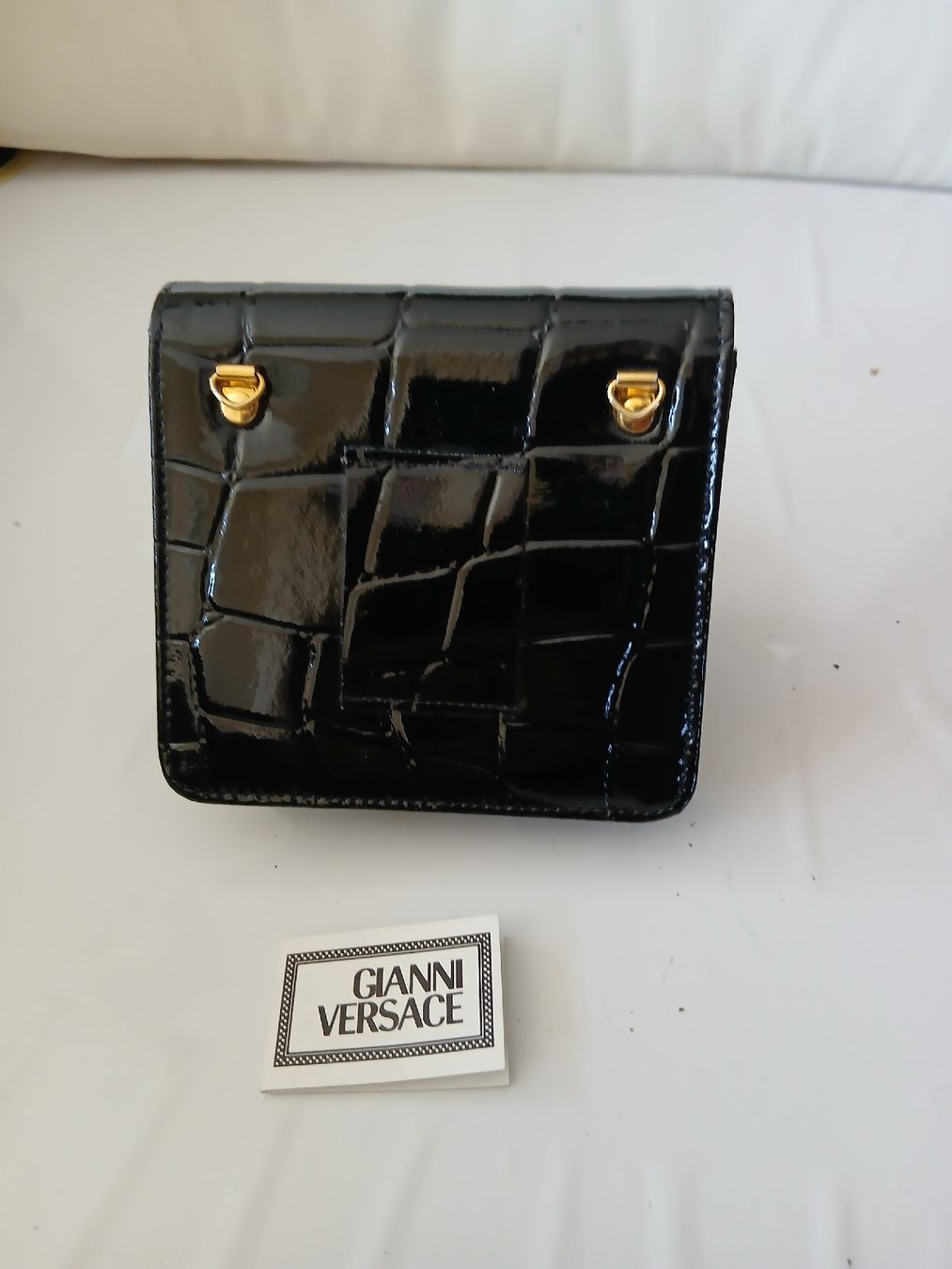 Versace Borse da donna: Gianni Versace Abendtasche, schwarz – Usato da Zürich venduto da tg4_y65n 1