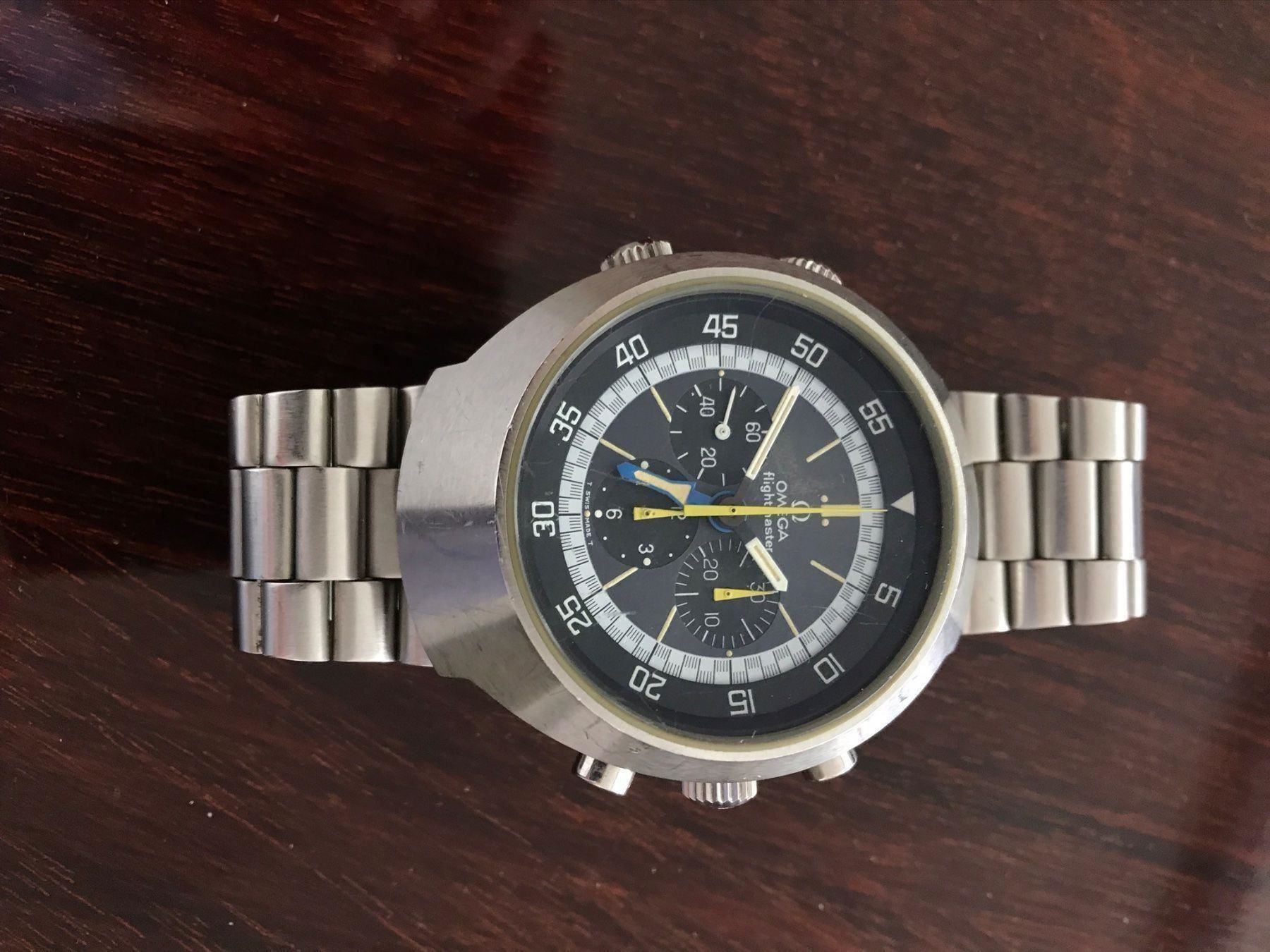Omega Orologi: Omega Flightmaster Chronograph 145.036/145.013 – Usato da Morges venduto da Audemars07 2