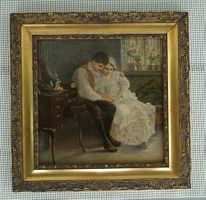 antiker hanfstaengl-kunstdruck