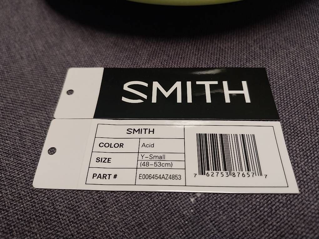 Caschi: Skihelm Smith "Acid" Y-Small (48-53cm) – Usato da Baden venduto da Pimboli123 1