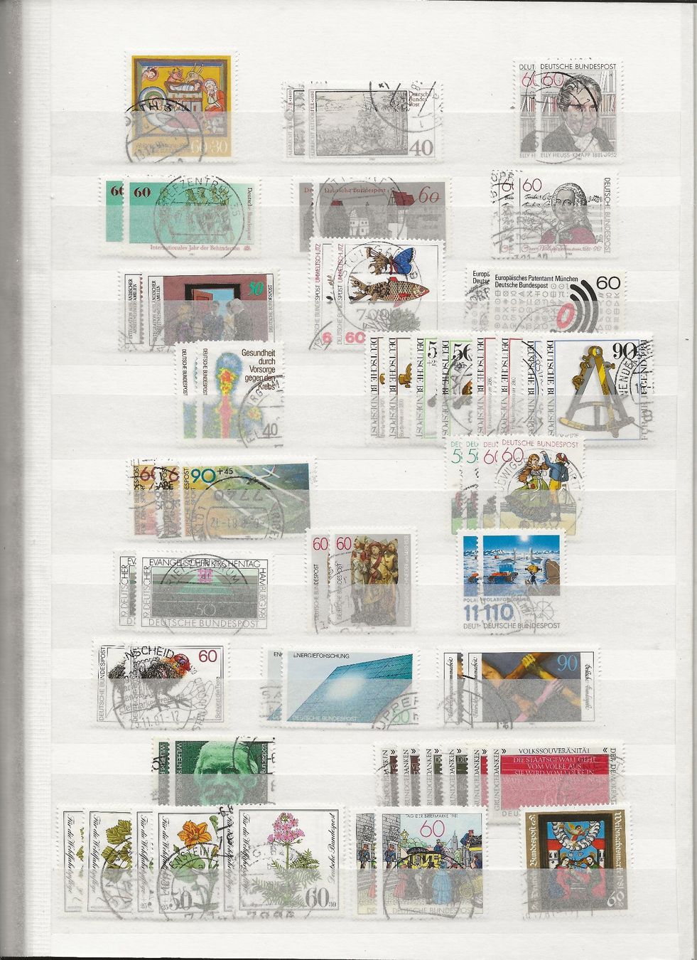 Tous les timbres: Marken Deutschland BRD gestempelt – D'occasion à Au ZH par xelagreb01 4