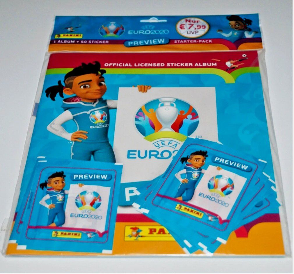 Panini Cartes à collectionner: panini euro 2020 starter set – Neuf avec emballage d'origine à Oberglatt ZH par paninistickersworld
