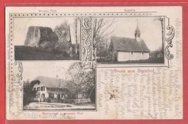 Steinhof bei Aeschi SO - Restaurant zur grossen Fluh - 1906